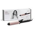 arricciacapelli rose-quarz ceramica 32mm 160-210&deg;c 6 impostazioni nero e rosa
