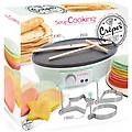 - macchina per crêpes e 3 colorante alimentare viola arancione limone