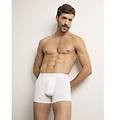 boxer tinta unita con extra supporto in jersey elasticizzato better support / bianco ottico / 6