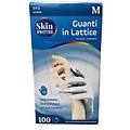 guanti lattice skin protek monouso 100 pezzi misura 7 m