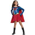 - travestimento da supergirl lucido per bambina taglia 3/4 anni (104 cm)