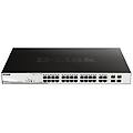 smart switch gestito dgs-1210-24p/e 24 porte 1000base-t poe + 4 porte combinate 1000base-t/sfp