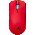 rog harpe ii ace mouse gaming wireless sensore 42k dpi 48g rosso