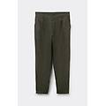 pantaloni lunghi 100% lino uomo uomo verde taglia s