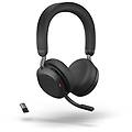 evolve2 75 cuffie wireless pc con 8 microfoni cuffie stereo a doppia imbottitura cancellazione