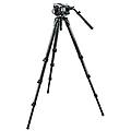 - treppiede con testa a fluida e borsa imbottita altezza max 203 cm nero 509hd. 536k