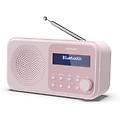 radio portatile digitale tokio rosa dr-p420pk