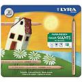 lyra color giants naturale in confezione di metallo da 18 pastelli