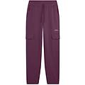 pantalone cargo da donna comfort fit in felpa