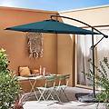 ombrellone rotondo offset 300cm. blu