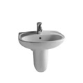 normus lavabo sospeso 50x41 bianco lucido monoforo codice prod 5079l003-0001