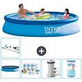 - piscina fuori terra in giro 366x76 cm blu include accessori coordinati a596
