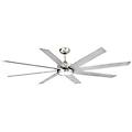 lorefar 33554 argento ventilatore con luce per grandi ambienti