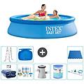 - piscina fuori terra in giro 244x61 cm blu include accessori coordinati a421
