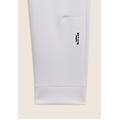 pantaloni sportivi in interlock tecnico bianco uomo large