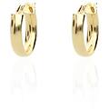 orecchini a cerchio gold essence oro giallo collezione gold essence oro giallo