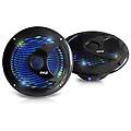 altoparlanti marini 16 5 centimetri casse audio impermeabili ip44 con luci led integrate speaker 150