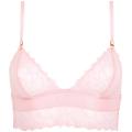 bluebella tori bralette in pizzo rosa