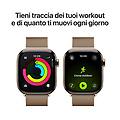 watch series 11 gps + cellular 42mm titanio-oro loop milanese oro
