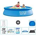 - piscina fuori terra in giro 244x61 cm blu include accessori coordinati a806