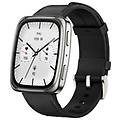 AMAZFIT - s. watch active 2 square 1 75'amoledleather+silicone strap