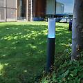 lampione da giardino led dropa h 59 cm antracite 500 lumen ip44