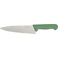 coltello da chef lunghezza lama 20 cm verde
