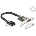 tarjeta di rete 95281 mini pci express 2x sfp gigabit ethernet low profile