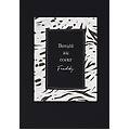 t-shirt regular fit con grafica e borchie dorate black zebra animalier donna medium