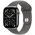 APPLE watch series 11 gps + cellular 46mm cassa titanio con band grigio pietra s/m