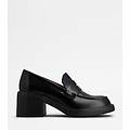 leather loafers