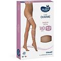 srl collant linea classica 140 denari nero taglia 5 compressione graduata tonificante