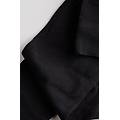 calze lunghe in cotone filo di scozia rasato uomo nero taglia 46-47