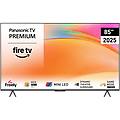 tv mini led 85 pollici 4k ultra hd smart tv wi-fi nero tv-85w95beg