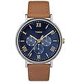 - southview tw2r29100 orologio da polso al quarzo da uomo cinturino in pelle marrone