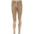 pantaloni push up wr. up tessuto ecologico effetto bleached nomad donna large