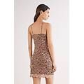 sottoveste in fresh bamboo pretty savage donna stampa taglia s