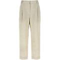 pantalone lino lurex