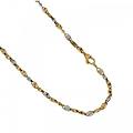 collana uomo in oro giallo e bianco 803321717485