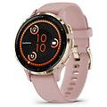 garmin venu 3s ??dust rose/softgold with quick-release silicone band