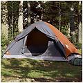 - tenda da campeggio a cupola 4 persone grigio e arancione