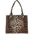 shopping leopard ricamo logo