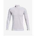 maglia coldgear fitted manica lunga bianco ghiaccio l
