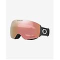 maschera flight deck m matte black con lente prizm snow rose gold iridium