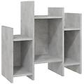 - credenza grigio cemento 60x26x60 cm in legno multistrato