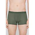 boxer in viscosa elasticizzata con elastico logo uomo verde tama&ntilde;o s