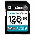 KINGSTON kingston. scheda di memoria sdxc canvas go! plus 128 gb schede di memoria ritiro gratis