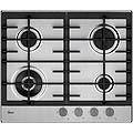 hhg6bf4c3x piano cottura a gas inox da incasso 60 cm