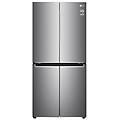 gmb844pzfg frigorifero side-by-side libera installazione 530 l f metallico argento (gmb844pzfg)