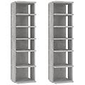 - scarpiere 2 pz grigio cemento 27 5x27x102 cm